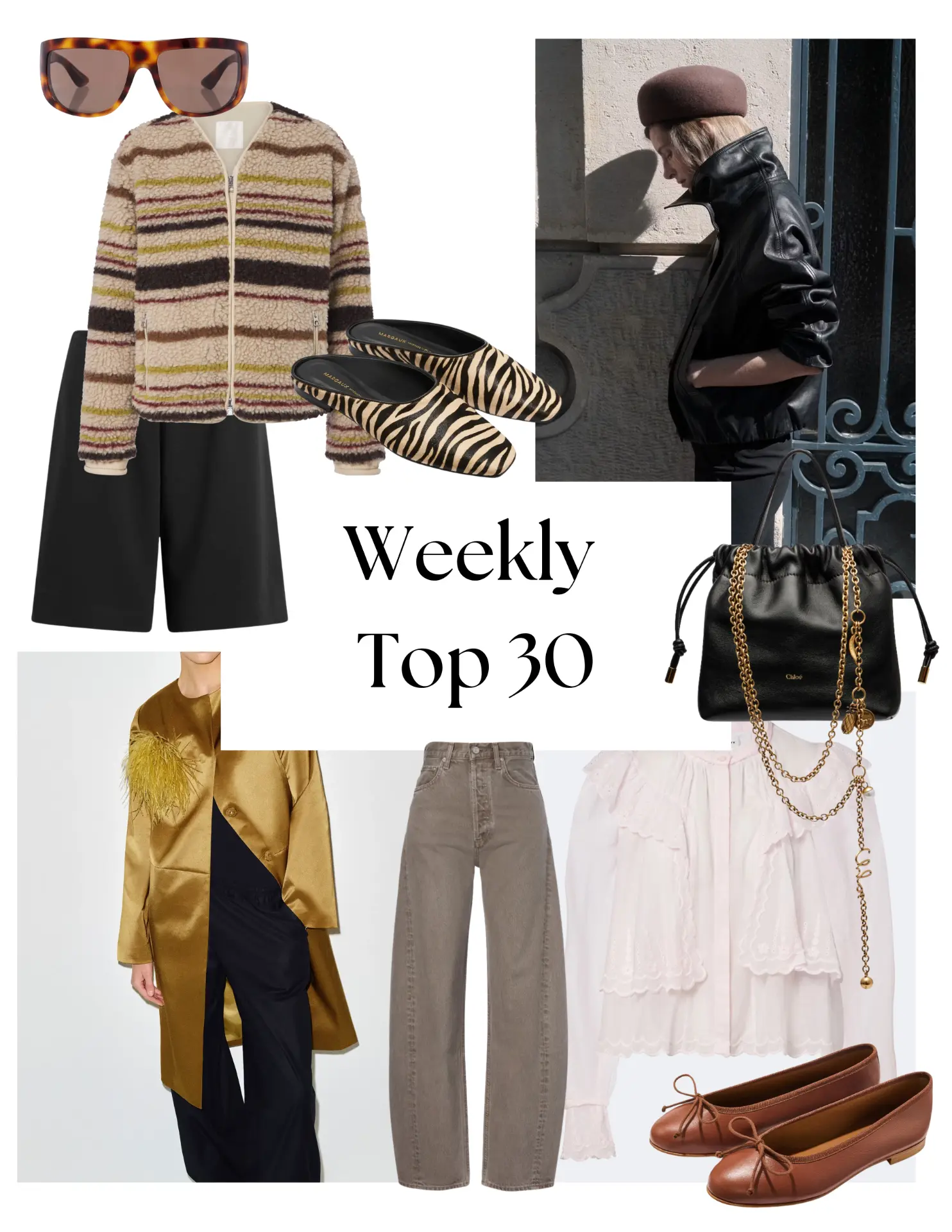 Weekly Top 30 mood board — edition 10