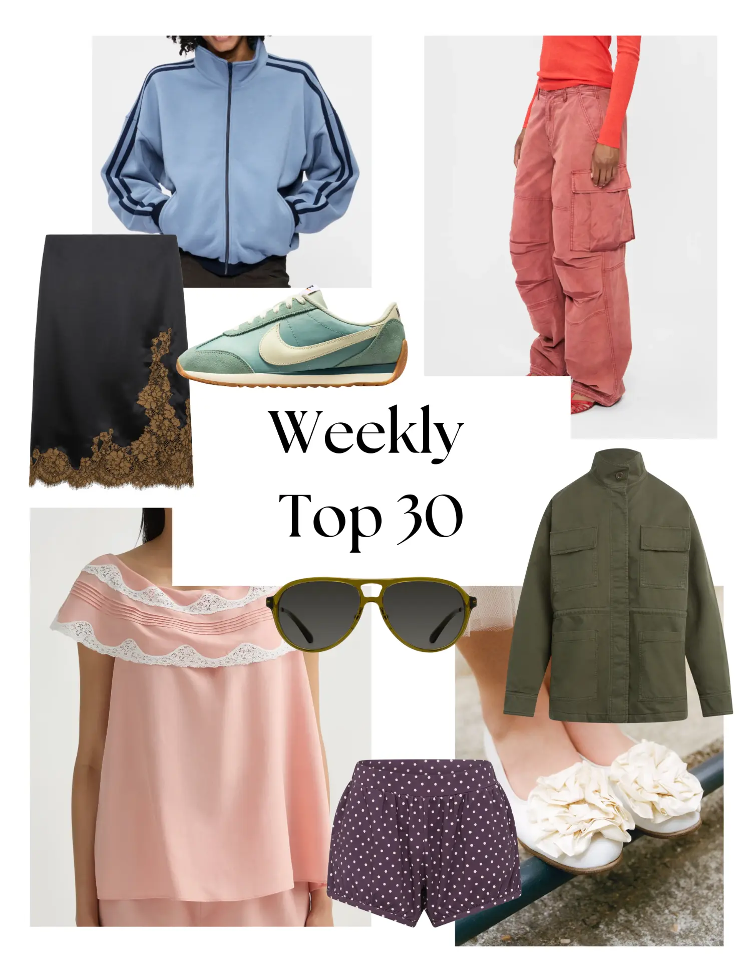 Weekly Top 30 mood board — edition 11