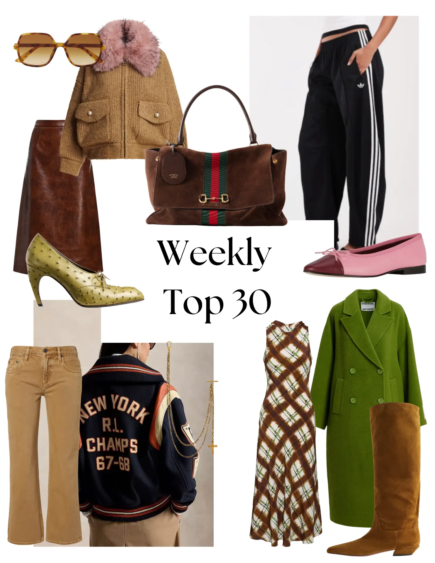 Weekly Top 30 mood board — edition 13