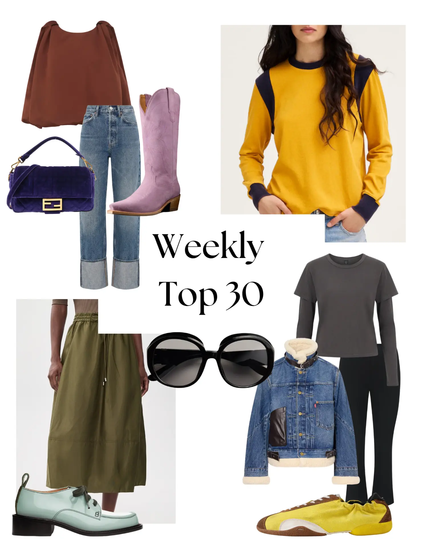 Weekly Top 30 mood board — edition 19