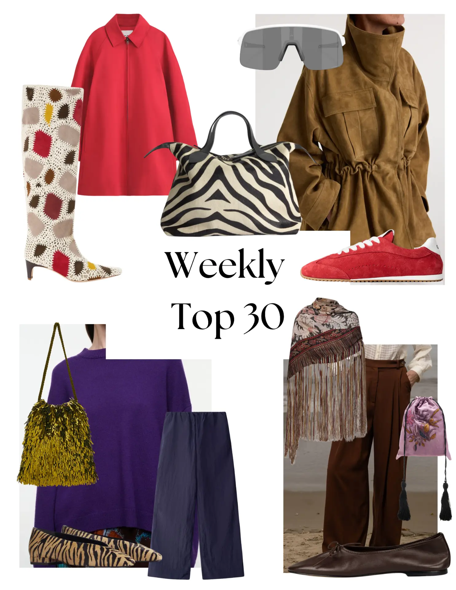 Weekly Top 30 mood board — edition 16